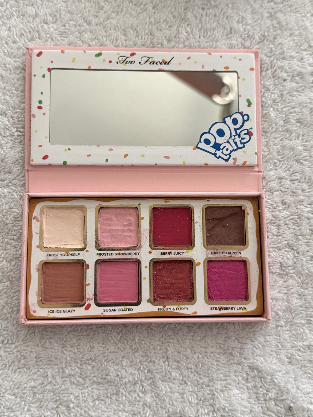 Too Faced x Pop Tarts Frosted Strawberry Palette, BNIB. Please read description.